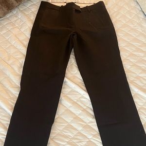 BRAND NEW J-crew black trousers, straight leg size 2